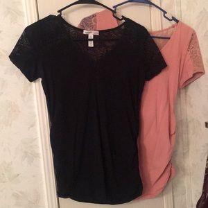 Set Of Two Maternity T-shirts